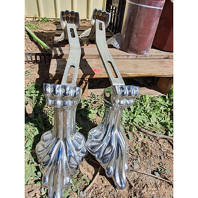 Lot 207 - Pair of Antique Style Rails