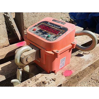 Lot 212 - 5000kg Crane Scale