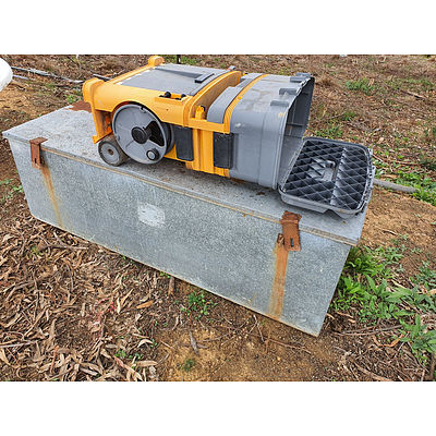 Lot 223 - Galvanised & Other Tool Chests