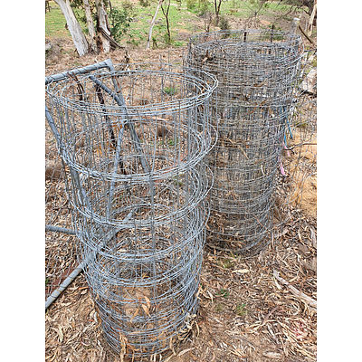 Lot 230 - Fencing Wire Mesh - Lot of 2 Lengths
