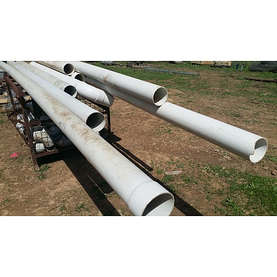 Lot 32 - Metal Cage Containing Assorted PVC Joiners, Angles & Pipes