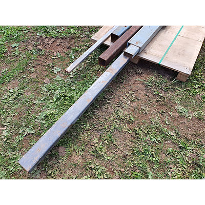 Lot 53 - Assorted Steel Posts & More