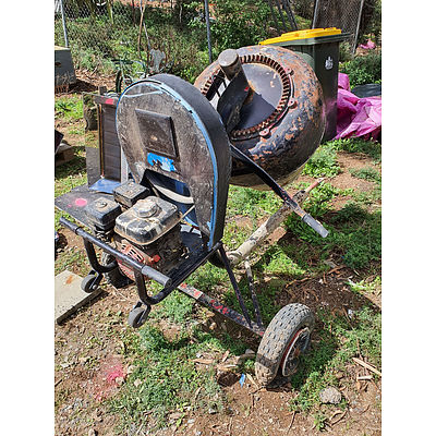 Lot 79 - Petrol Powered Concrete Mixer