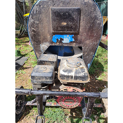 Lot 79 - Petrol Powered Concrete Mixer