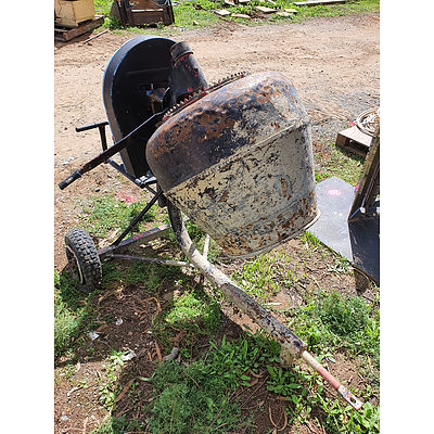 Lot 79 - Petrol Powered Concrete Mixer