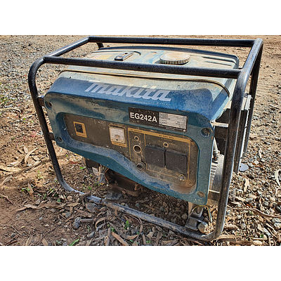 Lot 89 - Makita EG242A Petrol Generator