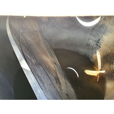 Lot 93 - Reln Plastic 3200L Septic Tank with Removable Lid