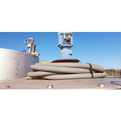 Large Stainless Steel Liquid Storage Tank Approx. 5800L