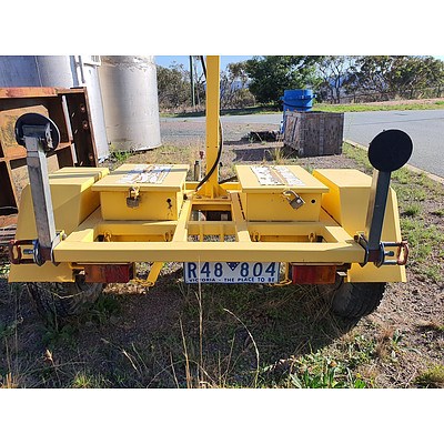 10/2006 BARTCO Enforcer Single Axle Signboard Trailer