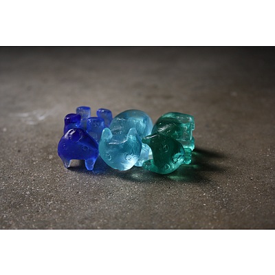 3 Pocket Wombats - Sky  by Luna Ryan