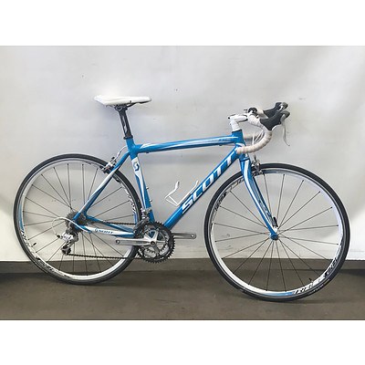 Scott Speedster S35 24 Speed Alloy Frame Road Bike With 700c Carbon Forks