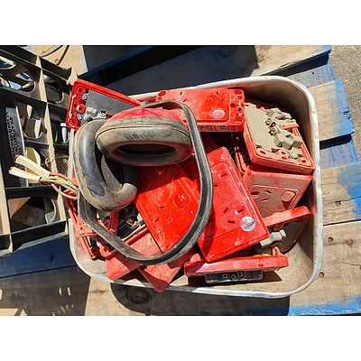 Contents of Pallet Including Tools & Strapping