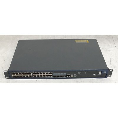 HP (JD377A) A5500 Series 24-Port Gigabit Managed Switch