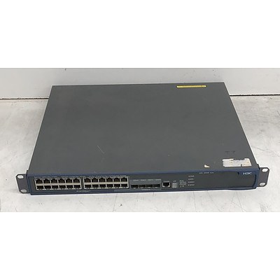H3C (S5500-28C-PWR-EI) S5500 24-Port Gigabit Managed Switch