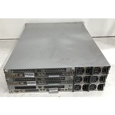 Apple xServe 1RU Servers - Lot of Three