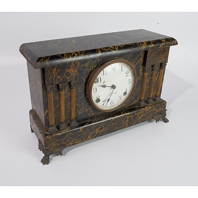 Antique American Sessions Mantel Clock Early 20th Century