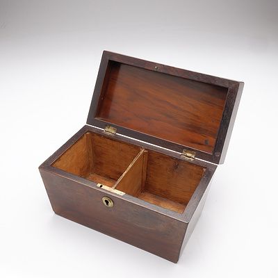 Victorian Mahogany Tea Caddy