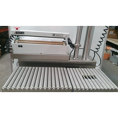 Two Joni Foodline Multimix 300L Commercial Kettles With JOM Hot Fill Dos 2 Auto Pumping Fill Station and Chiller Unit - Original RRP -  Approx $170,000