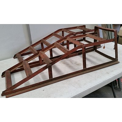 Car Ramps (Lot Of Two)