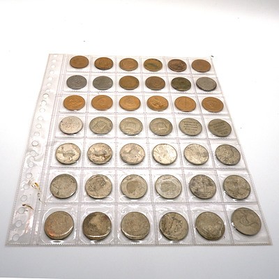 Three Sheets of Medallions and Tokens, Including 1988 Aussie Expo, 1991 Superstars of League Andrew Ettingshausen Token and More