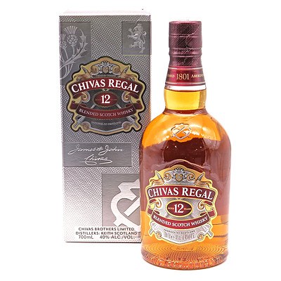 Chivas Regal Blended Scotch Whisky Aged 12 Years, 700ml