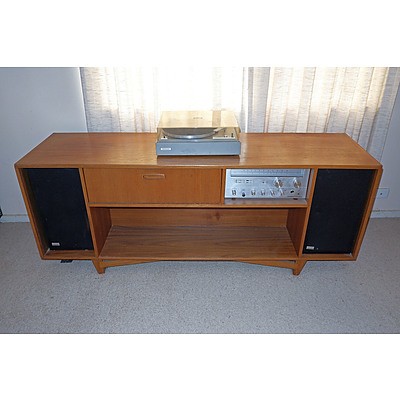 Retro Teak Entertainment Unit