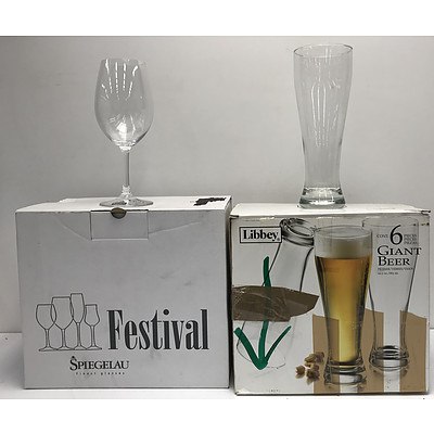 Beer and Wine Glasses