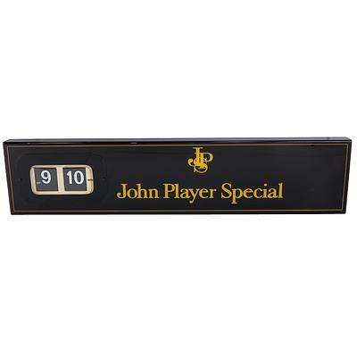 John Player Special Display Clock