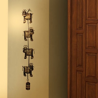 Wrought Iron Decorative Hanging Cow Bell  - Lot of 8 - *Brand New*