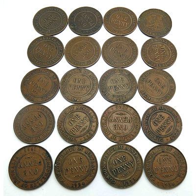 Australian Penny Collection-King George V (1911-1936)