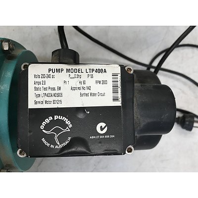 Three Swimming Pool Pumps