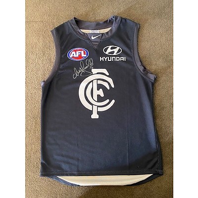 CHRIS JUDD SIGNED CARLTON FOOTBALL CLUB JUMPER