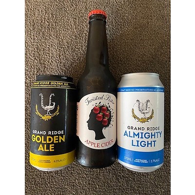 30 X SLABS- GRAND RIDGE BREWERY BEER