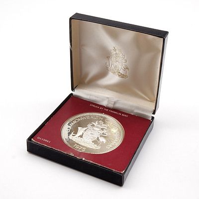 Franklin Mint Indepenace Coin of the Bahamas, $10 Silver Proof Coin