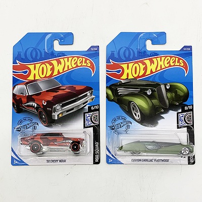 Hot Wheels Collection Model Cars - Rod Squad
