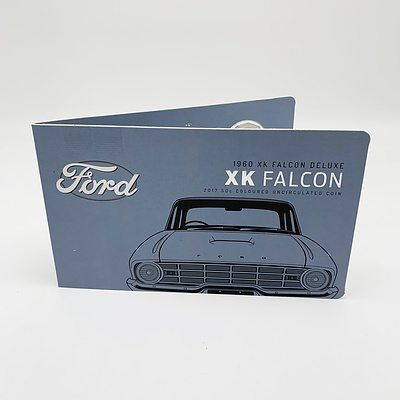 2017 50c Coloured Uncirculated Coin - 1960 Ford XK Falcon Deluxe