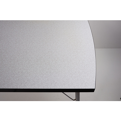 1960s Pongrass Bros. Dining Table with Four 'Ultra Stool and Chair' Chairs