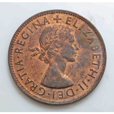 Australia: 1953 Penny Mint Lustre