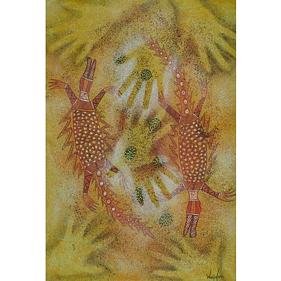 WANJIDARI Leanne Reid (Born 1966), Crocodiles