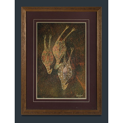 WANJIDARI Leanne Reid (Born 1966), 'Flying Fox - Cape York'