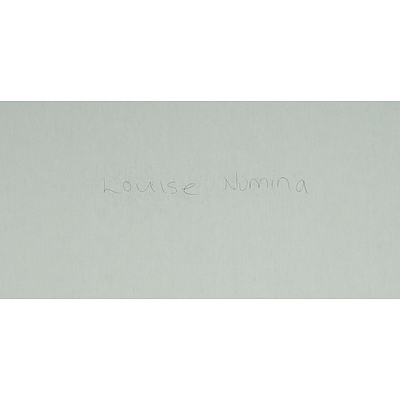 NUMINA Louise (Born 1976), 'Mountain Thorny Devil Lizard Dreaming', Circa 2009