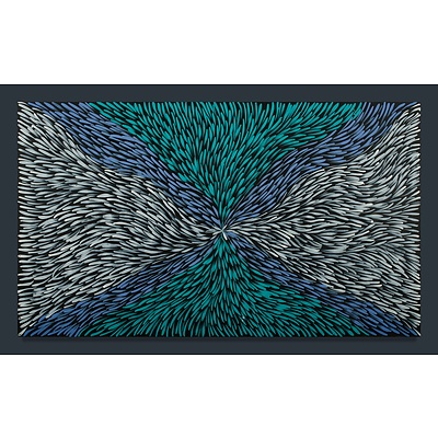 PETYARRE Marcie Turner (Born c.1970), 'Bush Medicine Leaves', 2007