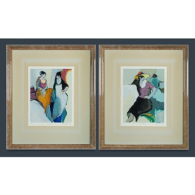 TARKAY Itzchak (Israeli 1935-2012) (2), 'Model I & II', 1989