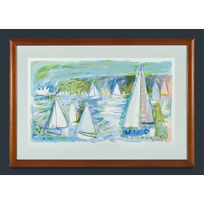 BAIRD Susan (Born 1964) (2), 'Harbour Headlands I', & Harbour Headlands II', 1994