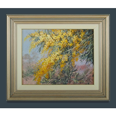 HUDSON Helen (1938-2005), 'Golden Wattle'