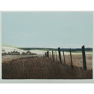 RIACH Trevor (Born 1958) (2), 'Western Paddock', & Western Country II'