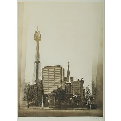 GRIFFITH Pamela (Born 1943), 'Queens Square'