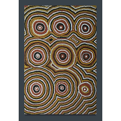 NAPALJARRI Elizabeth Gordon (Aboriginal Born 1954), Untitled, 1988