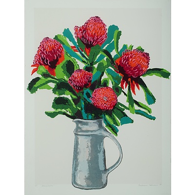 COBURN Barbara (1931-1986), 'Waratahs', 1980