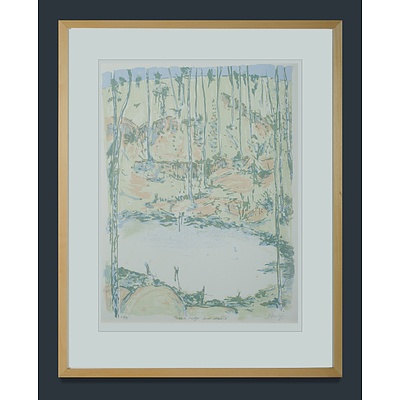 RANKIN David (Born 1946), 'Brown Ridge and Dam 2', 1984